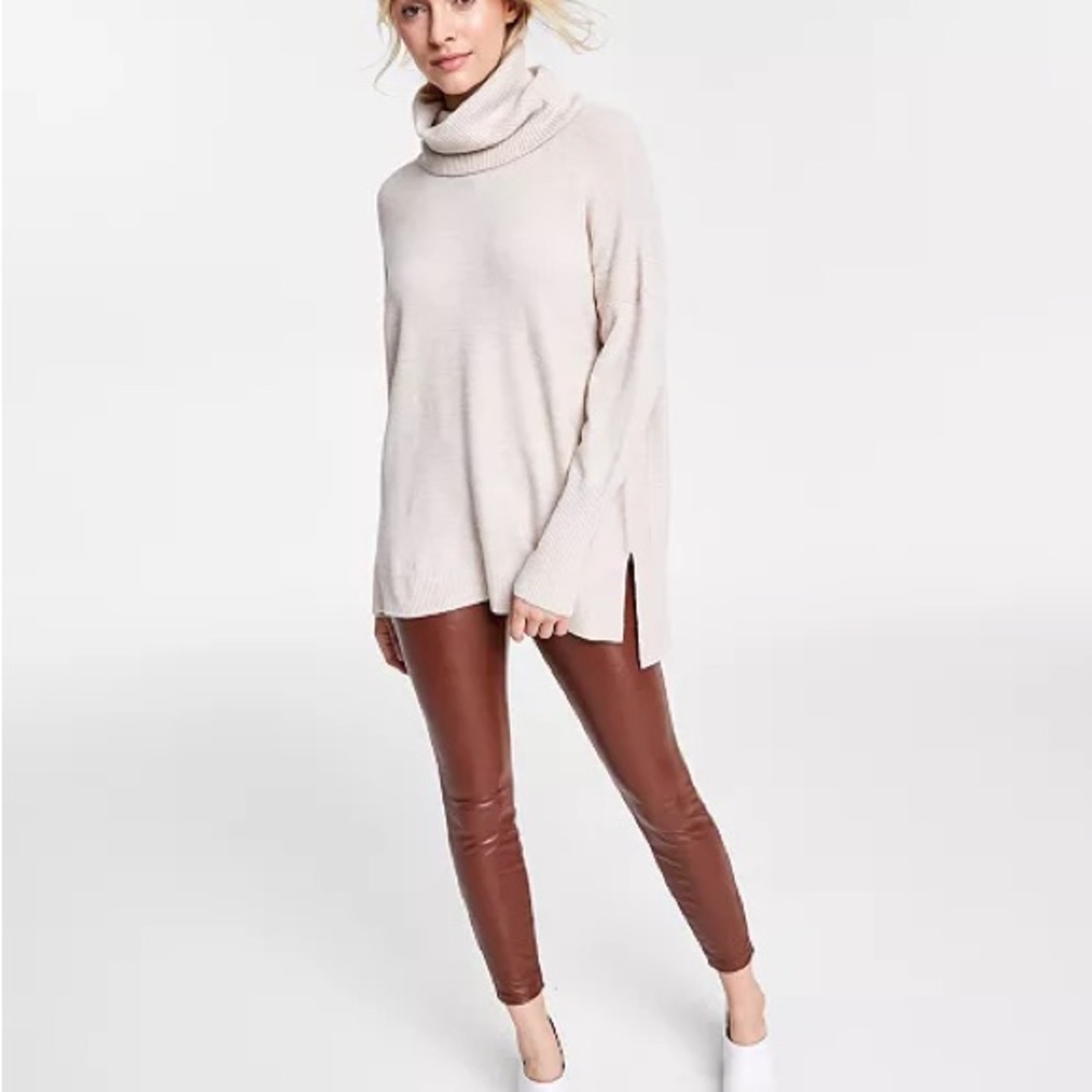 French Connection Cream Cowl Neck Sweater